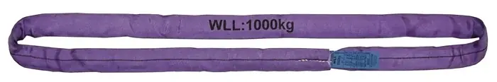 Begrenztes Angebot Rundschlinge DIN EN 1492-2 Umfang 6m violett Tragf.einf.1000kg TECWERK