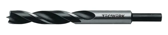 Markenware Maschinenholzspiralbohrer D.3,0mm Gesamt-L.61mm CV-Stahl TECWERK