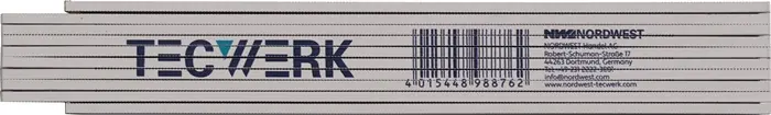 Gliedermaßstab L.2m mm/cm EG III Ku.weiß TECWERK Wochenendangebot