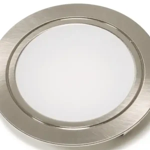 Direktkauf Einbauleuchte Chip HE 58 Emotion 24V DC 2,5 W Zuleitung 1800mm Rahmenf. VA,geb.