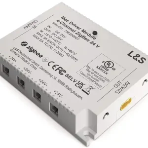Begrenztes Angebot Funktionsmodul Mec Driver 4 Kanäle m.je 1 LED Ausgang 24V DC L.98,3mm L&S