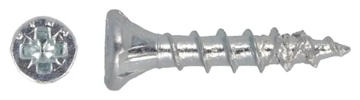 Preisknaller Senkkopfschr.Pozidrive D.5mm L.100mm STA verz.Teilgew.200 St.DYNAPLUS VE: 1200 Stück