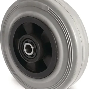 Knallerangebot Ersatzrad D.100mm Trgf.75kg VG grau Achs-D.8mm Nabenl.40mm TECWERK