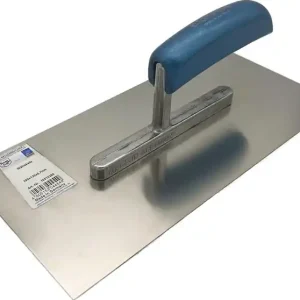 Expressversand Glättekelle L.280mm B.130mm Buchenholzgriff rostfr.VA HAROMAC