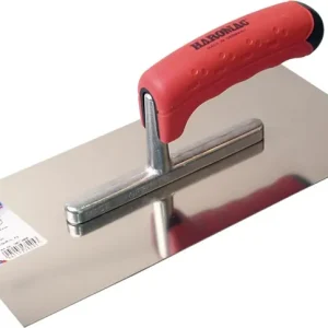 Jetzt Kaufen Glättekelle L.280mm B.130mm 2K-Griff Zahn 6x6mm rostfr.VA HAROMAC