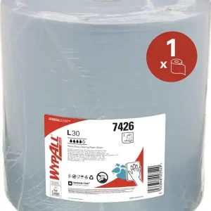 Putztuch WYPALL L30 ULTRA 7426 L.ca.380 mmxB.ca.370mm blau Rl. Preisknaller