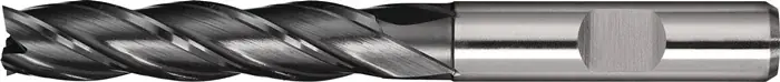 Schaftfräser DIN 844 TypN D.12mm HSS-Co PM ALCRONA Weldon Z.4 lang TECWERK Knallerangebot