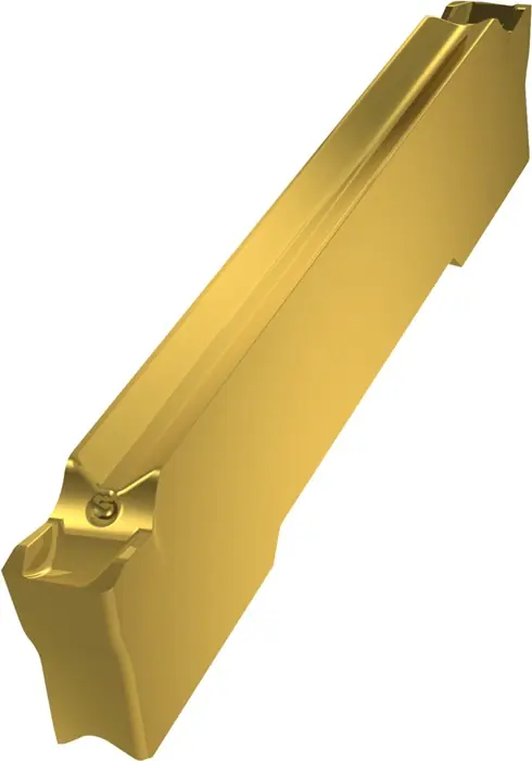 Sichere Zahlung Wendeschneidplatte ISO GL2-D200G02L06-PR:G8330 Breite 2mm PVD beschichtet Gold VE: 10 Stück