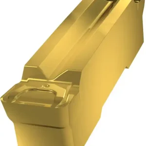 Aktuell Wendeschneidplatte ISO GL6-D600M08-GM:G8330 Breite 6mm PVD beschichtet Gold VE: 10 Stück