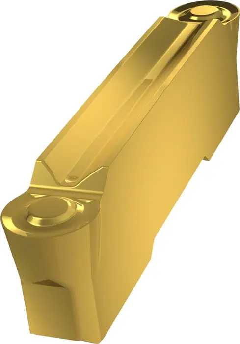 Wendeschneidplatte ISO GL4-D400MMO-MM:G8330 Breite 4mm PVD beschichtet Gold VE: 10 Stück Versand Am Gleichen Tag