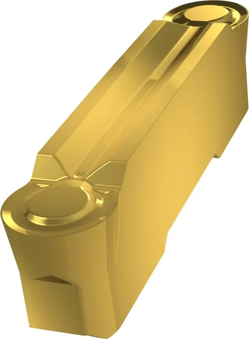 Wendeschneidplatte ISO GL5-D500MMO-MM:G8330 Breite 5mm PVD beschichtet Gold VE: 10 Stück Echt