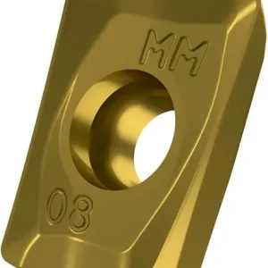 Fräswendeschneidplatte ISO ADMX 11T308SR-MM:M8340 D.2,9mm PVD beschichtet Gold VE: 10 Stück Must-Have