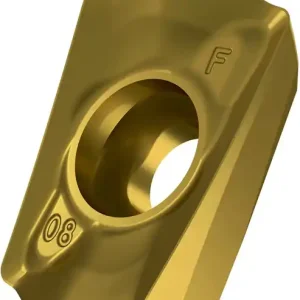 Fräswendeschneidplatte ISO ADMX 160608SR-F:M8340 D.4,5mm PVD beschichtet Gold VE: 10 Stück Letzte Chance