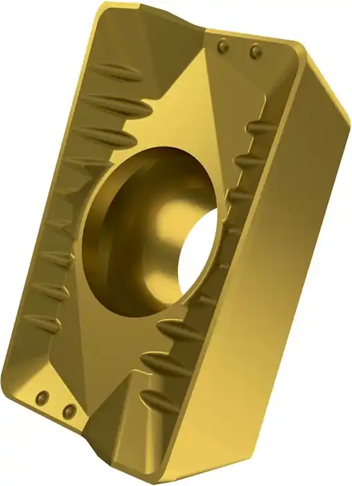 Fräswendeschneidplatte ISO APKX 1505PDSR-R:M8340 D.4,4mm PVD beschichtet Gold VE: 10 Stück Wochenendangebot