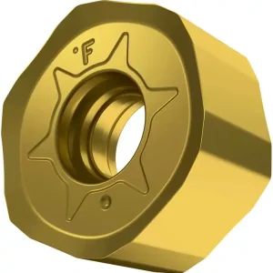 Günstig Fräswendeschneidplatte ISO HNGX 0604ANSN-F:M8330 D.3,7mm PVD beschichtet Gold VE: 10 Stück