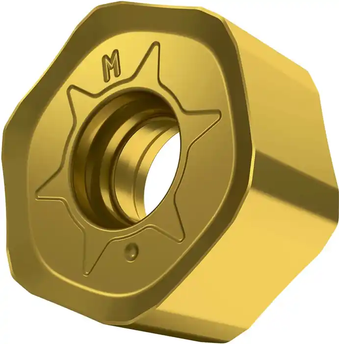 Fräswendeschneidplatte ISO HNGX 0604ANSN-M:M8340 D.3,7mm PVD beschichtet Gold VE: 10 Stück Saisonangebot