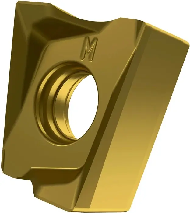 Fräswendeschneidplatte ISO LNGX 120512ER-M:M8330 D.4,5mm PVD beschichtet Gold VE: 10 Stück Sonderaktion