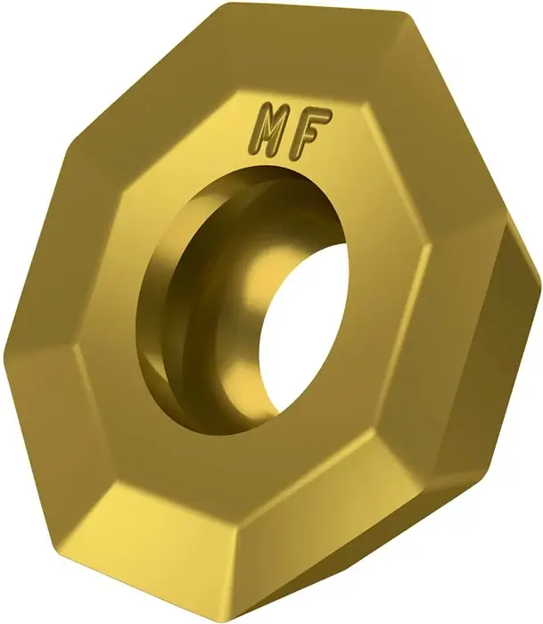 Fräswendeschneidplatte ISO OEHT 0604AEER-MF:M6330 D.5,5mm PVD beschichtet Gold VE: 10 Stück Aktuell