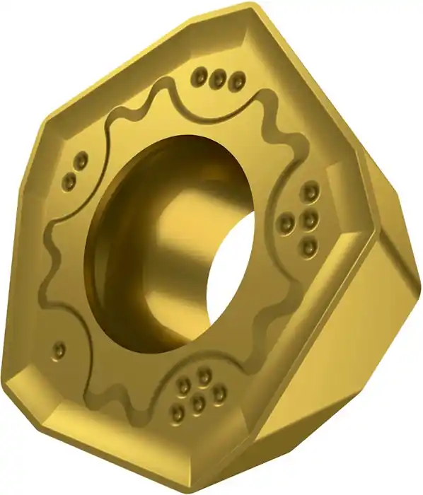 Fräswendeschneidplatte ISO PDKX 0905ZEER-FM:M6330 D.5,5mm PVD beschichtet Gold VE: 10 Stück Top-Angebot