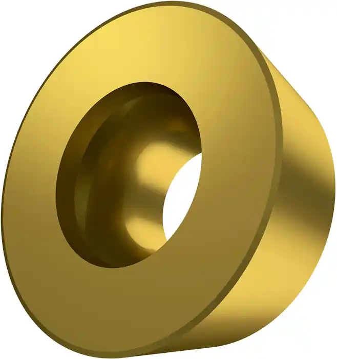 Fräswendeschneidplatte ISO RPEW 1204MOSN:M8340 D.4,4mm PVD beschichtet Gold VE: 10 Stück Direkt Vom Hersteller
