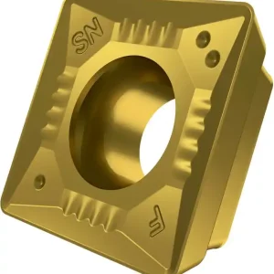 Fräswendeschneidplatte ISO SDMT 120508SR-F:M8330 D.4,4mm PVD beschichtet Gold VE: 10 Stück Bestpreis