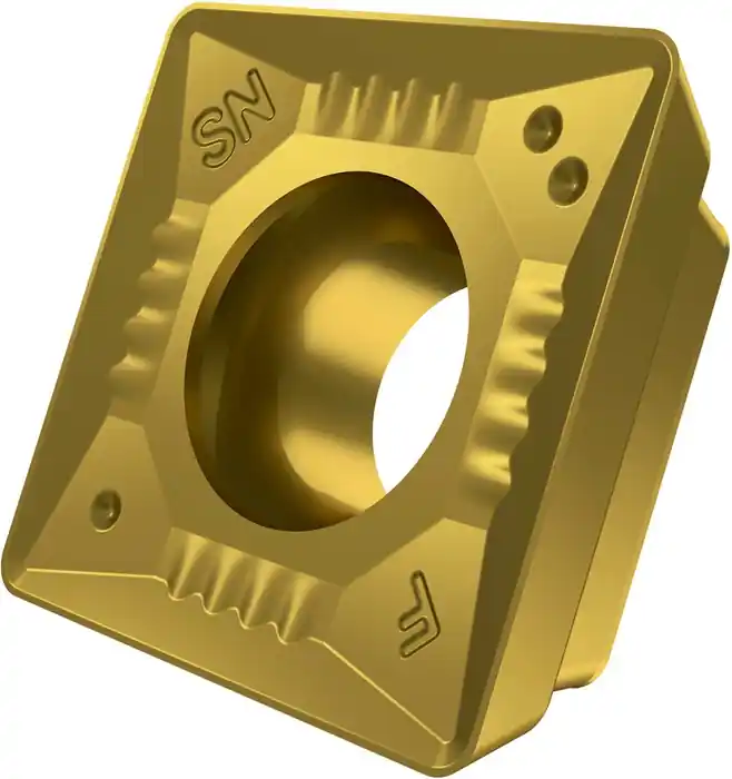 Fräswendeschneidplatte ISO SDMT 120508SR-F:M8330 D.4,4mm PVD beschichtet Gold VE: 10 Stück Bestpreis