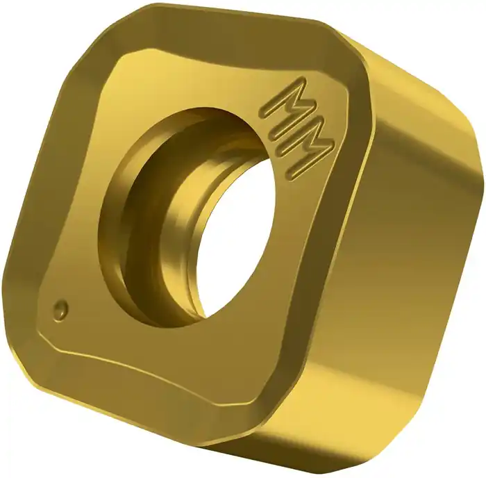 Fräswendeschneidplatte ISO SNGX 110416SR-MM:M8340 D.4,56mm PVD beschichtet Gold VE: 10 Stück Letzte Chance