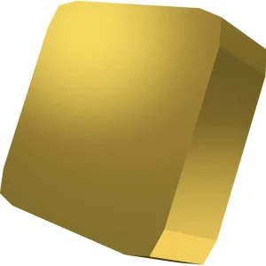 Schnäppchen Fräswendeschneidplatte ISO SNHN 1504ENEN:M8340 Tiefe 13,5mm PVD beschichtet Gold VE: 10 Stück