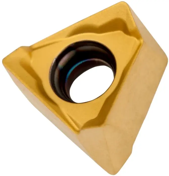 Fräswendeschneidplatte ISO TNGX 100404SR-M:M6330 D.2,8mm PVD beschichtet Gold VE: 10 Stück Angebot