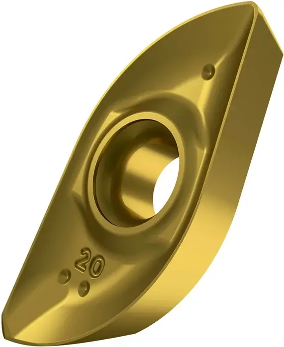 Fräswendeschneidplatte ISO ZP 16ER-M:M8330 Bohrungs-D. 2,9mm PVD beschichtet VE: 10 Stück Markenware