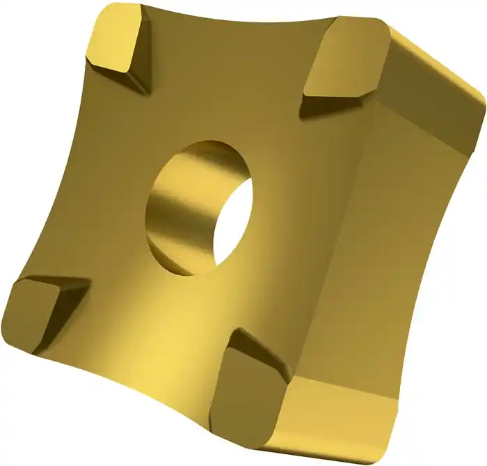 Scarfing-Schneideinsatz ISO SNMX 19-R90:6640 Radius 90mm MT-CVD beschicht. Gold VE: 10 Stück Neue Kollektion