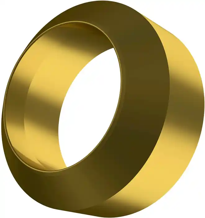 Scarfing-Schneidring ISO PSR3-R17:5040 Rohrinnen-D. 41mm MT-CVD beschichtet Gold VE: 10 Stück Markenware