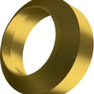 Scarfing-Schneidring ISO PSR4-R23:5040 Rohrinnen-D. 57mm MT-CVD beschichtet Gold VE: 5 Stück Highlight