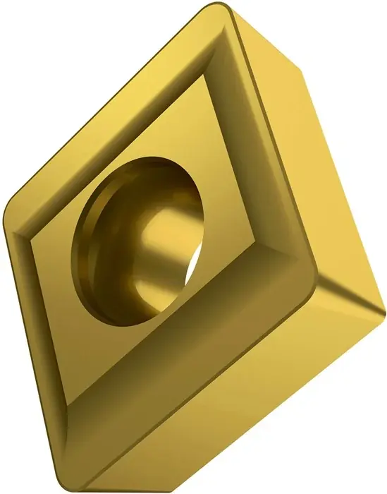 Bestseller Wendeschneidplatte ISO CCMX 060304S-TS1:M8340 D.2,8mm PVD beschichtet Farbe Gold VE: 10 Stück