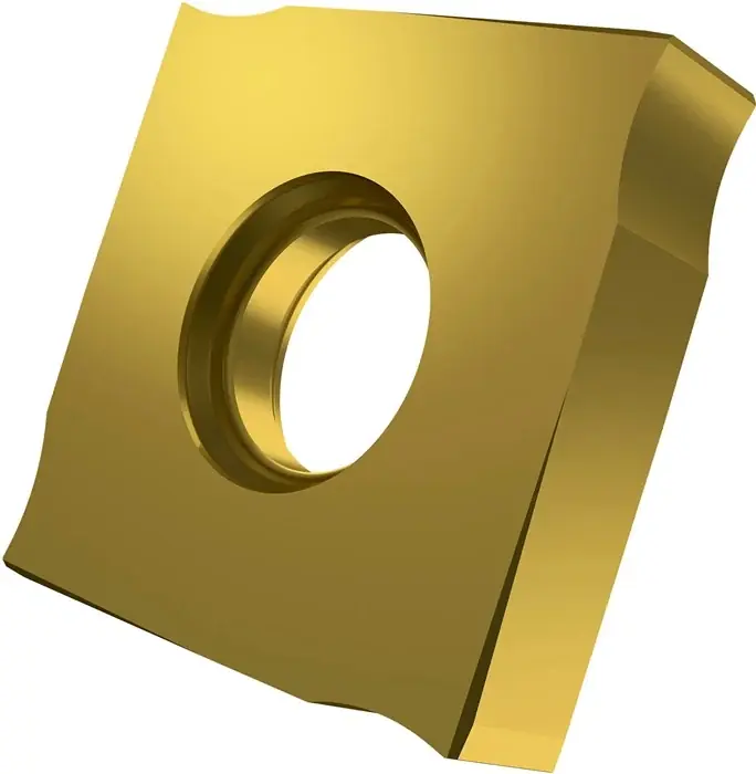 Wendeschneidplatte ISO SNHQ 1103AZTN:M8330 D.4,3mm PVD beschichtet Farbe Gold VE: 10 Stück Günstig