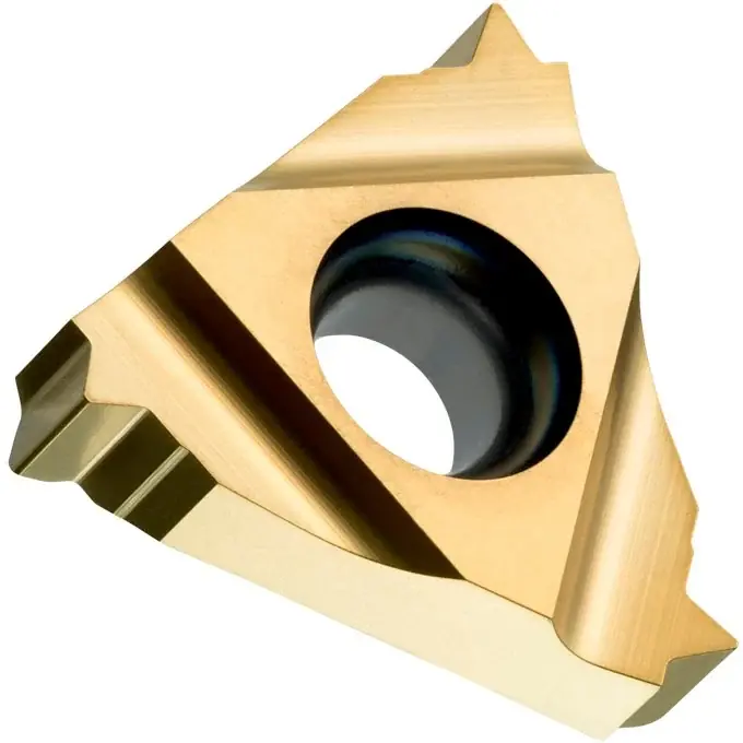 Gewindedreh-Wendeschneidplatte ISO TN 16NR100UN:T8030 Innenkreis-D. 9,525mm PVD VE: 5 Stück Sonderangebot
