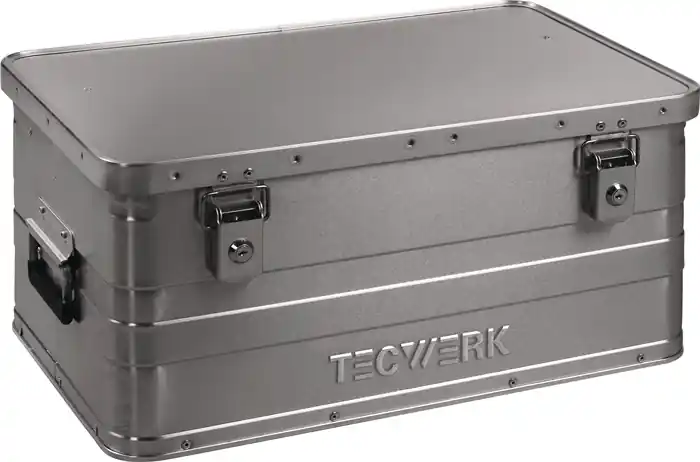 Aluminiumbox L580xB380xH275mm 47l m.Klappverschluss u.Zylinderschl.TECWERK Angebot