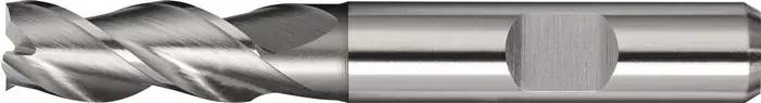Bohrnutenfräser DIN 844 Typ W D.8mm HSS-Co8 Weldon Z.3 kurz TECWERK Preiswert