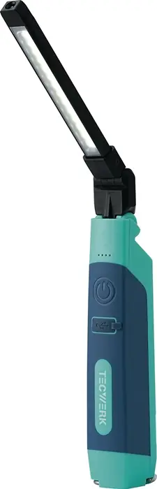 LED-Akkuhandleuchte 3,7V 2500 mAh Li-ion 5 W 500/170 lm Ladezeit 3 h TECWERK Nur Heute