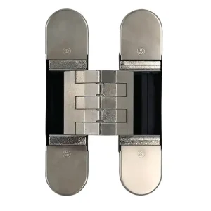 Letzte Chance verdecktl.Objektband Hide 3D130-80 vernickelt,glänzend Bandh130mm Bel.-W80kg BSW