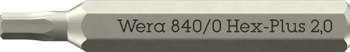 Bit 840/0 Micro 2mm L.30mm WERA VE: 10 Stück Top-Seller
