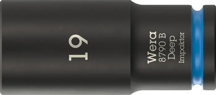 Sofort Bestellen Steckschlüsseleinsatz 8790 B Impaktor Deep 3/8 Zoll 19mm L.63mm WERA