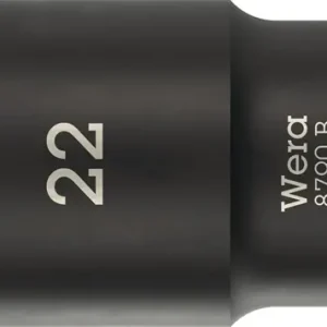 Steckschlüsseleinsatz 8790 B Impaktor Deep 3/8 Zoll 22mm L.63mm WERA Saisonangebot