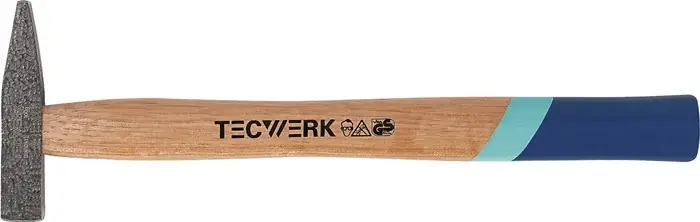 Schlosserhammer 500g Stiel-L.320mm Hickory TECWERK Top-Preis