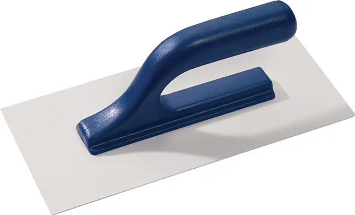 Glättekelle L.280mm B.130mm rostfr.m.H-Heft VA S.0,7mm TECWERK Preisreduziert