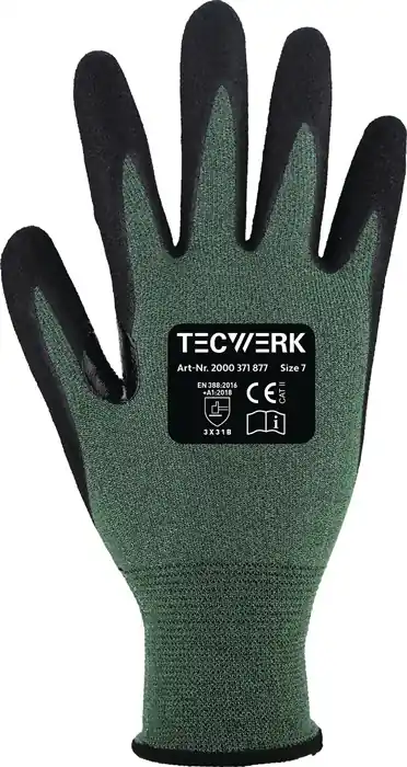 Bestseller Schnittschutzhandschuhe Mosel Gr.11 grün/schwarz EN 388 PSA II 10PA TW VE: 10 Paare