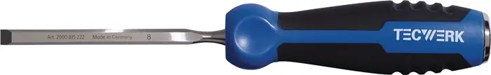 Stechbeitel Schneiden-B.40mm m.Schlagknopf CV-Stahl TECWERK Preisknaller