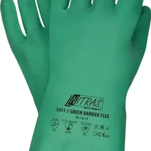 Chemikalienschutzhandschuhe Green Barrier Flex Gr.8 grün EN 388,EN 374 VE: 12 Paare Direkt Vom Hersteller