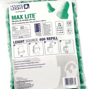 Gehörschutzstöpsel MAXIMUM LITE REFILL LS400 EN352:2020 SNR 34 dB 200PA/Pk. Preiswert