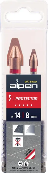 Knallerangebot Fliesenbohrersatz C PROTECTOR 2-tlg.D.8/14mm ALPEN